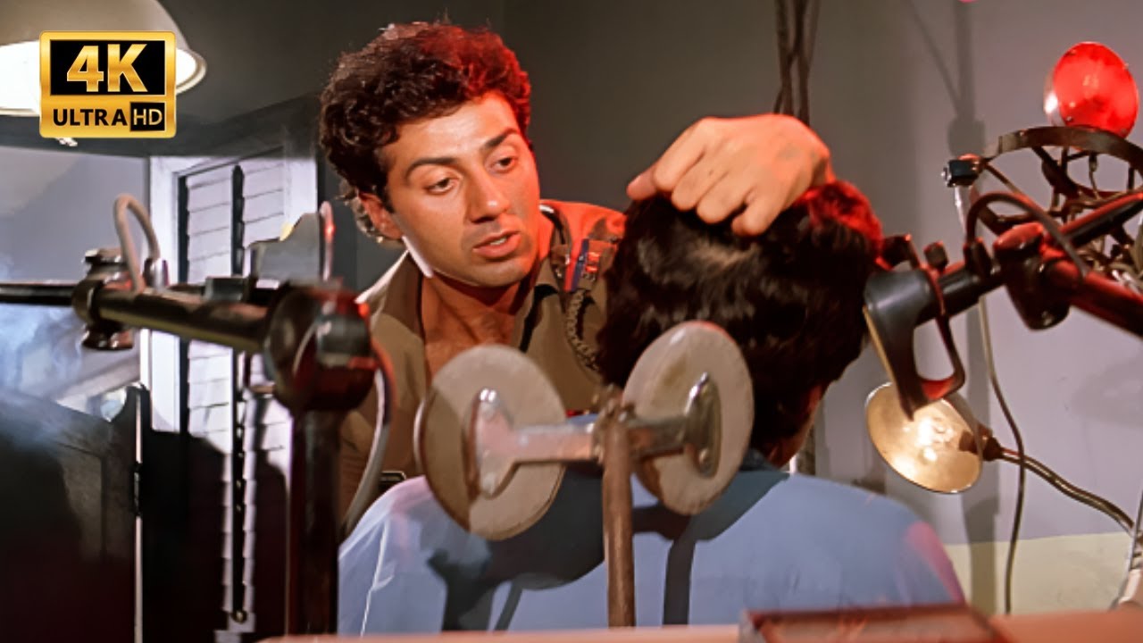 Tridev Movie Superhit Scene | Sunny Deol | Best Scenes | HIndi Movie | 4K
