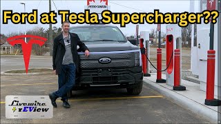 Ford  Tesla Supercharger  F150 Lightning