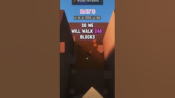 WALKING 1 BLOCK FOR EVERY SUBSCRIBER THAT I HAVE #gaming #minecraft #minecraftshorts #minecraftmemes