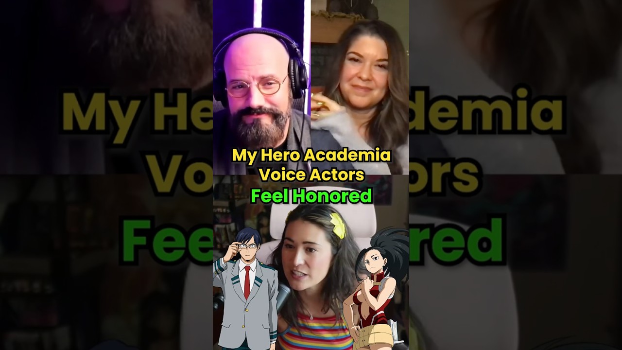 Atores de 'my hero academia' compartilham a honra de interpretar personagens lendários