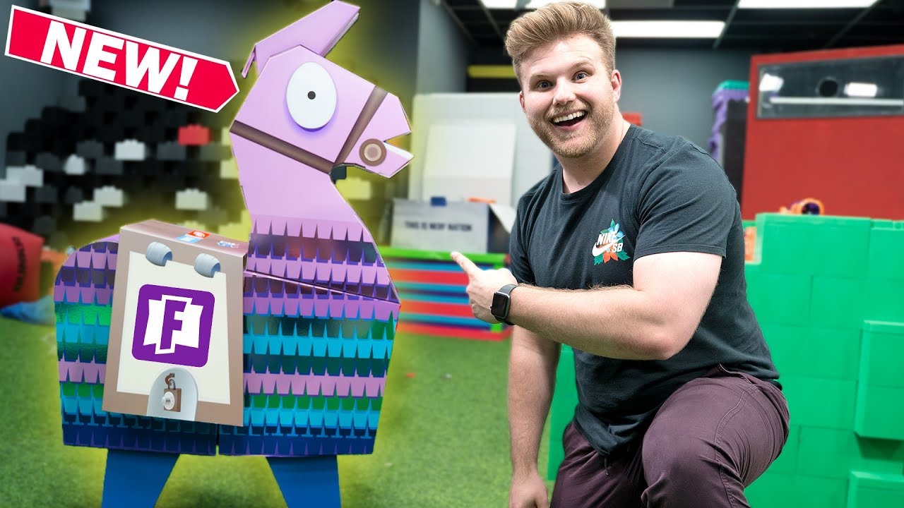 Fortnite Sent Us A GIANT LLAMA!
