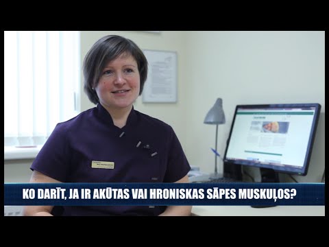 Ko darīt, ja ir akūtas vai hroniskas sāpes muskuļos?