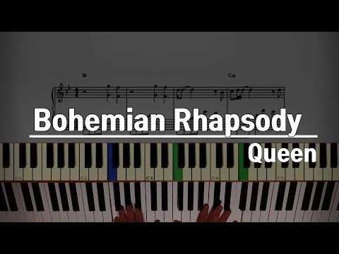 Bohemian Rhapsody (보헤미안 랩소디 OST, 조금쉬운 악보) - Queen
