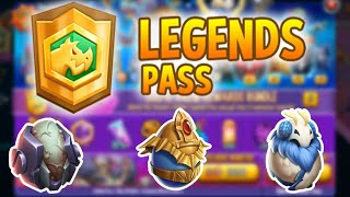 SEASON 10 GOLDEN LEGENDS PASS IS INSANE| BRUTALIZER | MONSTER LEGENDS 6th BIRTHDAY EVENT