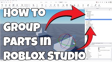 How to Group Parts in Roblox Studio