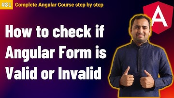 Angular form validation | Complete Angular Tutorial For Beginners