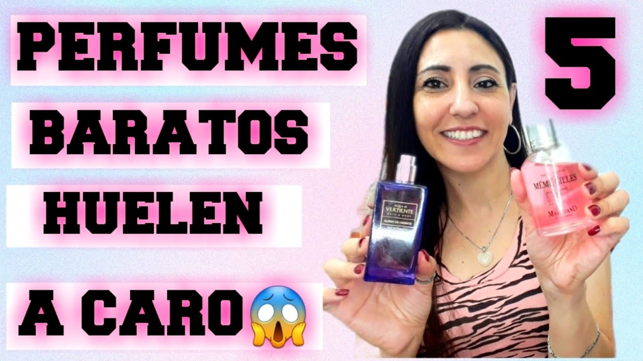 TOP 5 PERFUMES BARATOS QUE HUELEN A PERFUMES CAROS😱Morolove