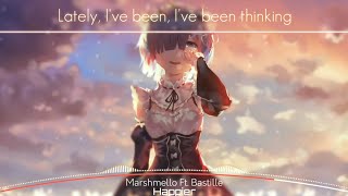 ♪ Nightcore - Happier | Marshmello Ft. Bastille (Female Version) 【Lyrics】