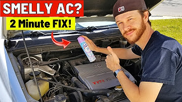 How To Fix Smelly AC in 2 MINUTES
