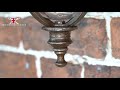 Sandyway traditional bronze top fix wall lantern