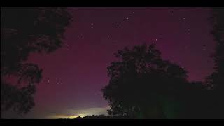 Aurora from the Georgia Salt marsh at 31 deg N Latitude May 10 2024