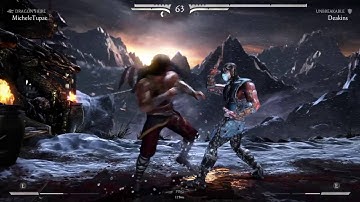 MKXL Sub-Zero Unbreakable New Patch VS Liu Kang, Dethroning
