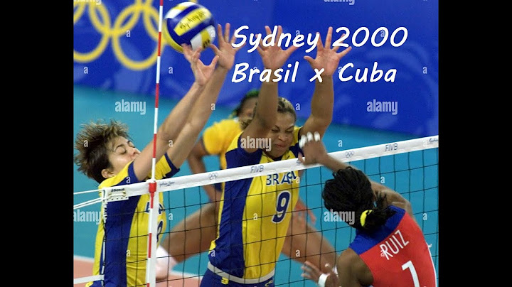 Clássicos do Vôlei - Brasil x Cuba - Jogos OL 2000 - Semifinal - Vôlei Feminino