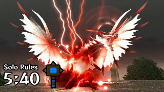 G Rank White Fatalis Vs. Hammer - Monster Hunter Frontier ZZ - 狩煉道 G級祖龍ミラルーツ ハンマーソロ【MHF-Z】