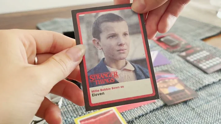 STRANGER THINGS CAPSULE UNBOXING ASMR