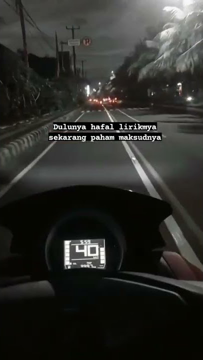 dulu ngehapalin liriknya. sekarang udh tau artinya
