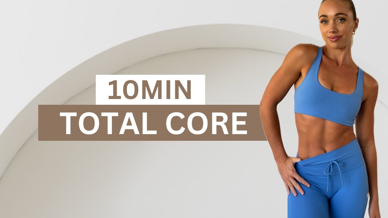 DAY 9: 10 MIN TOTAL CORE WORKOUT || No Equipment - YouTube