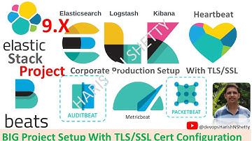 ELK Stack 9.X on Linux  Elasticsearch, Logstash, Kibana, Heartbeat, Filebeat, Packetbeat, Metricbeat