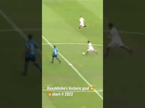 Ronaldinho's historic goal