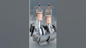 Two Stroke Engine Work|| #3danimation #art