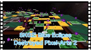 SKG2: Blue Eclipse / Kaizo Planet Destroyed By Time (Destroyed Pixel-Arts 2)