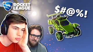 How I made the biggest Rocket League youtubers mad in ranked!