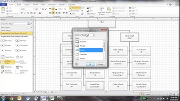Create an Org Chart in Visio Using the Wizard