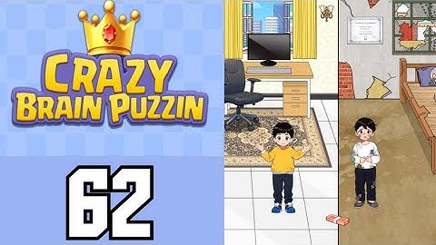 Crazy Brain Puzzle Level 62 Different Families | Game Walkthrough