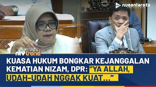 [FULL] Kuasa Hukum Bongkar Kejanggalan Kematian Nizam Syafei, Habiburokhman DPR: Nggak Kuat…| NTV