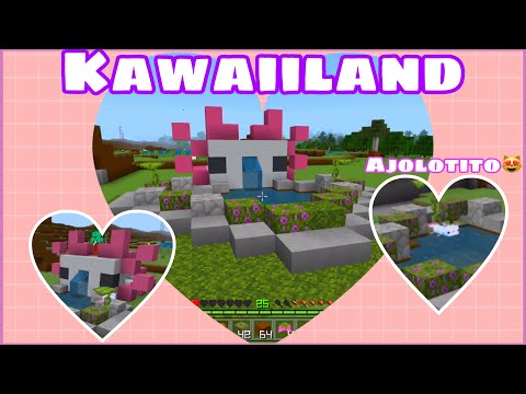 Fuente de ajolotito💓 - Kawaiiland minecraft