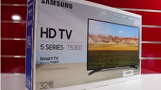 مراجعة شاشة سامسونج 32  TELEVISION SAMSUNG 32T5300