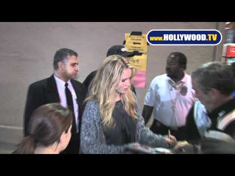 Jennifer Lawrence Greets Fans at Jimmy Kimmel