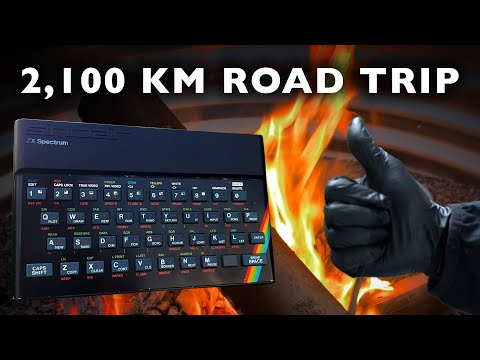 Gloved Maniac & ZX Spectrum in the Canadian Wilderness - An