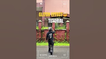 Glitch effect tutorial 🤯 #capcutedit #capcuttutorial
