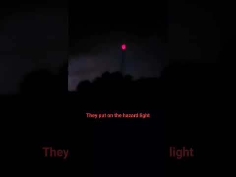 Put on the Hazard Light Telco Tower Kampong Kuap