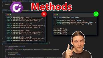 C# Methods: Your Code is a Mess Without Them!