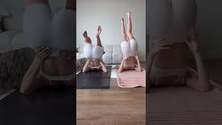 Elbow Stand Stretching with @LilliesYoga