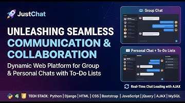 JustChat – Real-Time Django Chat App with Personal Chats & To-Do Lists 💬⚡