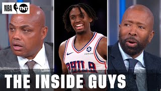 The Fellas React To Tyrese Maxey's MONSTER Night In The Garden To Force A Game 6 🍿 | NBA on TNT