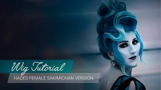 Wig Tutorial - Hades Disney Female (Sakimichan Version) [ENG] | JakCosplay