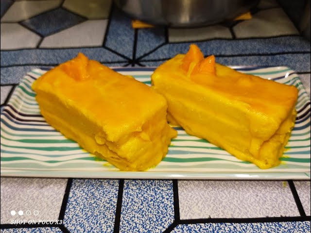 mango pastry with three ingredients only |mango| missminichannel| #mangopastry  @missminichannel class=