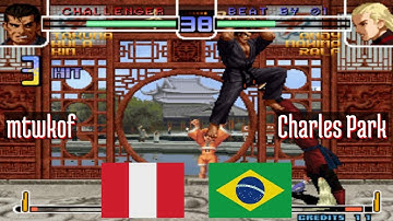 King of Fighters 2002 (FT5) - mtwkof (PE) vs Charles Park (BR) - 2021-06-02