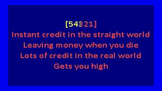 Young Marble Giants -  Credit in the Straight World (karaoke)