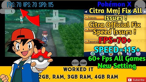 How to do Play all 3ds Games at 60+ Fps and Speed 100+ On Citra Mmj Android Full Explained