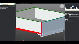 Converting polygon meshes to solids while preserving the face materials