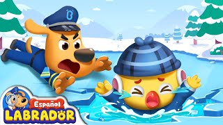 Sheriff Labrador  No Juegues sobre el Hielo | Videos de Niños | BabyBus en Español