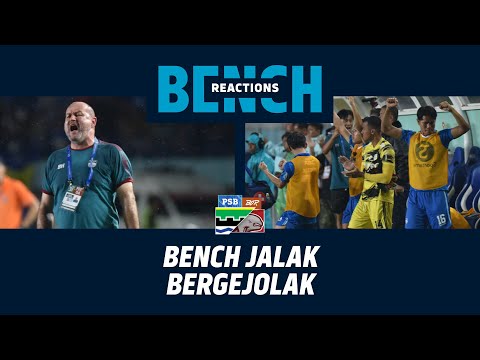 Gejolak Para Pemain dari Bangku Cadangan | Bench Reaction vs Borneo FC