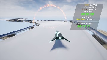 UE4 Wipeout Style Racer WIP