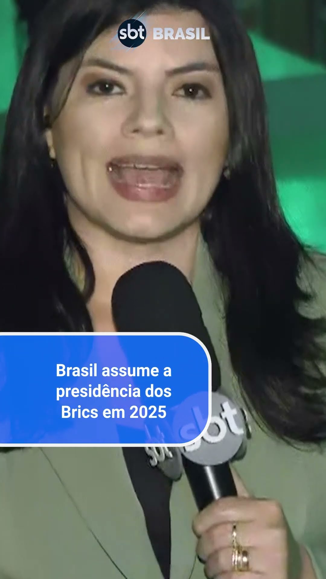 Brasil assume presidência dos Brics; encontro do grupo será no país | SBT Brasil (01/01/25)