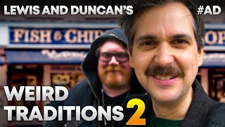 Lewis and Duncan eat chips and go to an arcade | Magic: The Gathering Vlog